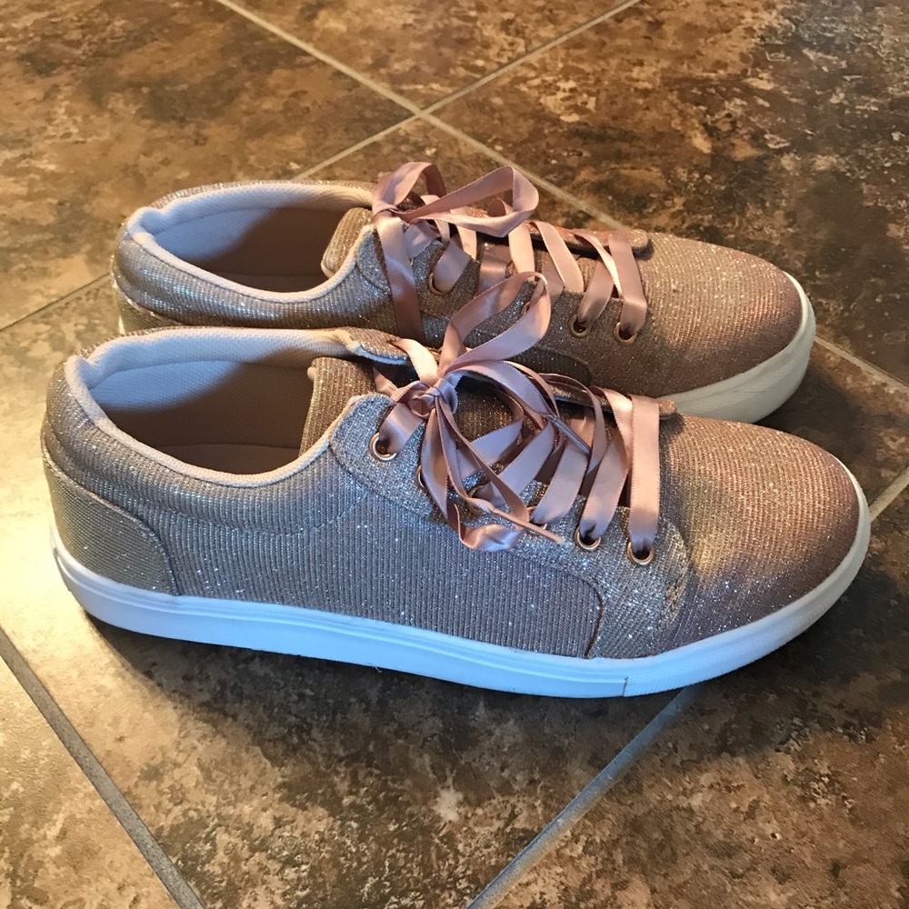 JustFab Blush Sneakers